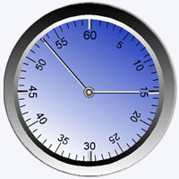 relogio minutos